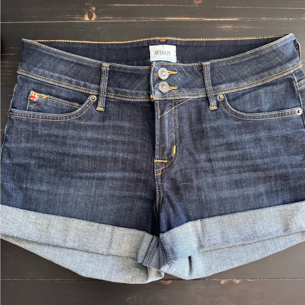 Hudson Jeans Women's Dark Blue Denim Shorts *Like New*